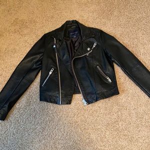 American Eagle Black Leather Jacket